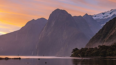 New Zealand mountain landscape